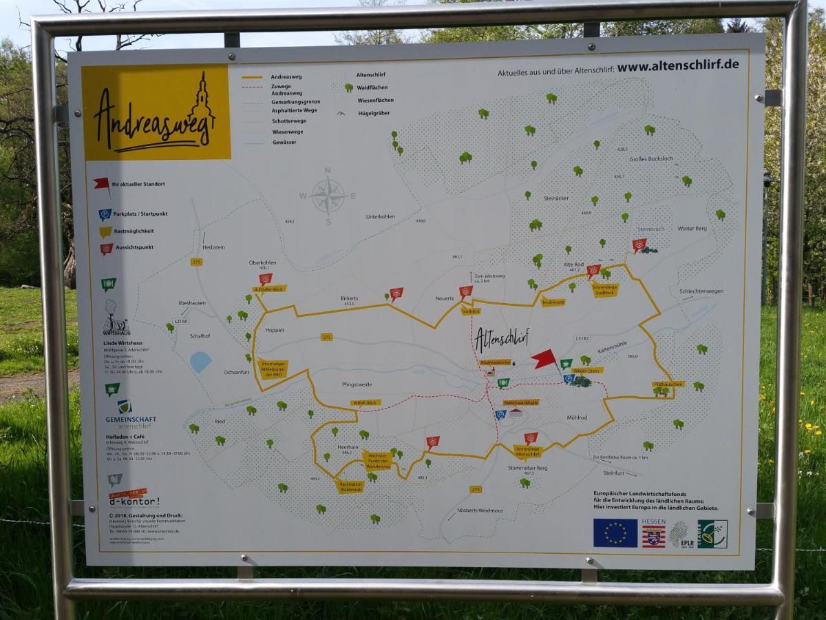 Apartament Betzemuehle 1 Bauernhof Altenschlirf Zewnętrze zdjęcie